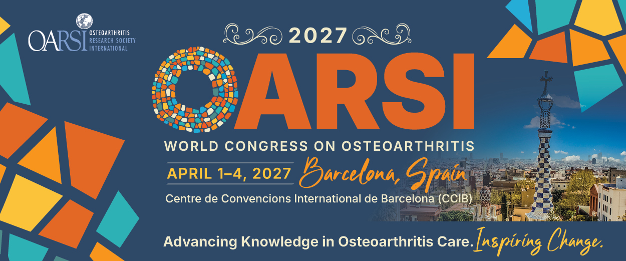 2027 World Congress on Osteoarthritis